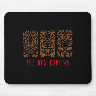 Tapis De Souris Hawaii Tiki Polynésien Big Kahuna Surfer Rétro Haw