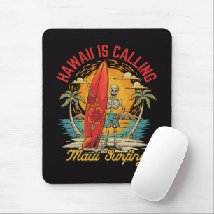 Tapis De Souris Hawaii vous appelle Maui Surfing Island Vibes