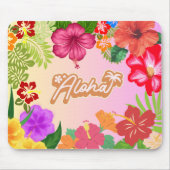 Tapis De Souris Hawaiian Floral Desk Accessory (Devant)