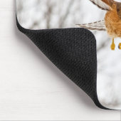 Tapis De Souris Hawk en vol (Coin)