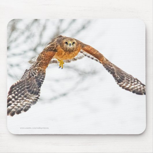 Tapis De Souris Hawk en vol (Devant)