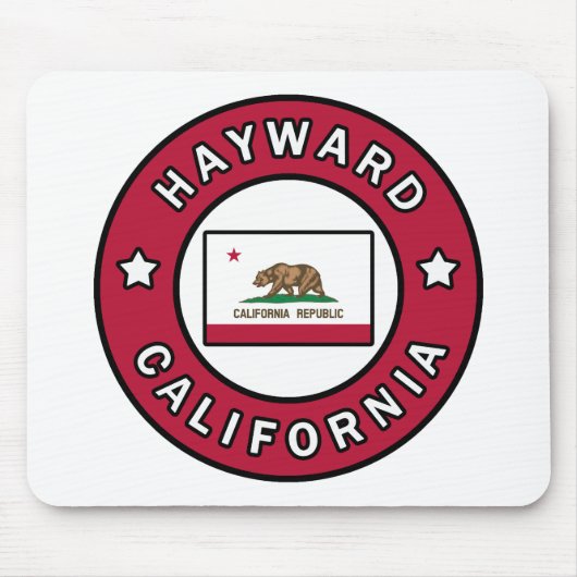 Tapis De Souris Hayward Californie (Devant)