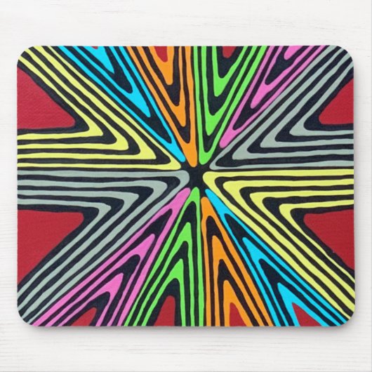 Tapis De Souris Haywire à Neon Mousepad (Devant)