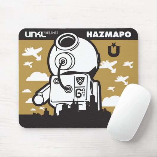 Tapis De Souris Haz Mousepad - brun (Avec souris)