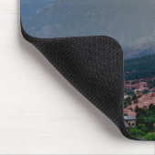 Tapis De Souris Hazy Pikes Peak Sunset Mousepad (Coin)