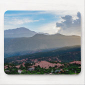 Tapis De Souris Hazy Pikes Peak Sunset Mousepad (Devant)