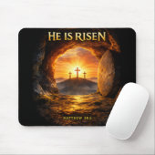 Tapis De Souris He is Risen (Avec souris)