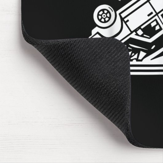 Tapis De Souris Hé, tu ne peux pas te garer là ! (Coin)