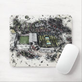 Tapis De Souris Headingley Cricket & Rugby Stadiums, Leeds (Avec souris)