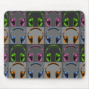 Tapis De Souris Headphones