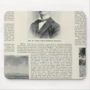 Tapis De Souris Healdsburg, Californie