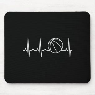 Tapis De Souris Hearbeat Basketball Best Basketball Player et F
