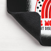 Tapis De Souris Heart Disease Awareness Supporting In February We  (Coin)