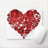 Tapis De Souris Heart_Gears_01 (Avec souris)