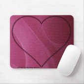 Tapis De Souris Heart Mousepad (Avec souris)