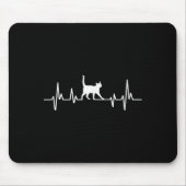 Tapis De Souris Heartbeat Cat (Devant)