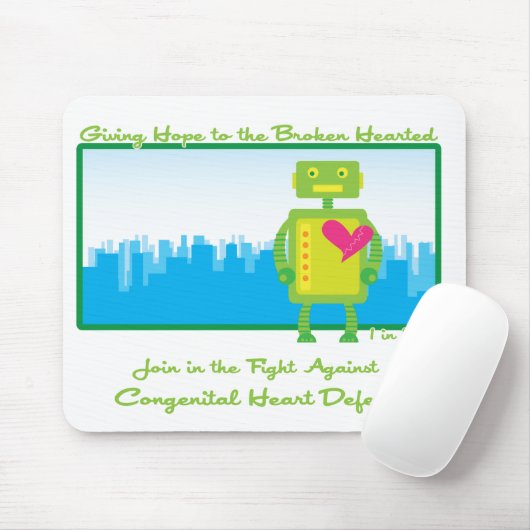 Tapis De Souris HeartBot MousePad (Avec souris)