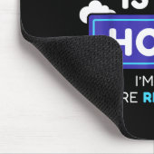 Tapis De Souris Heaven Is My Home I’m Just Here Recruiting Gift (Coin)