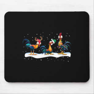 Tapis De Souris Hei Hei Chicken Christmas - Uni