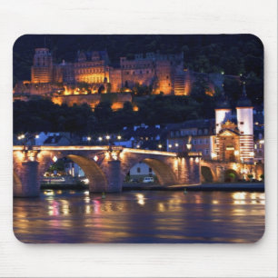 Tapis De Souris Heidelberg la nuit Mousepad