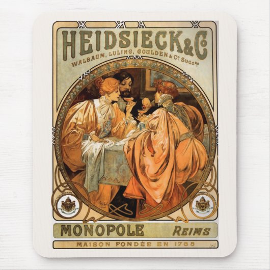 Tapis De Souris Heidsieck And Co. (Devant)