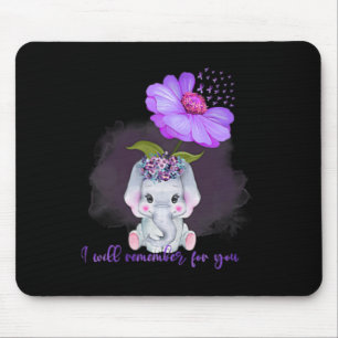 Tapis De Souris Heimerheimer Sensibilisation joli éléphant Je me s