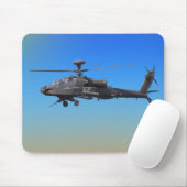 Tapis De Souris Hélicoptère d'AH-64 Apache (Avec souris)