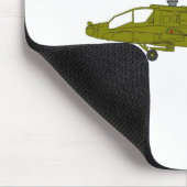 Tapis De Souris Hélicoptère de combat d'AH-64D (Coin)