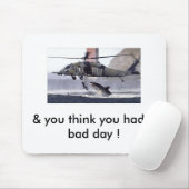 Tapis De Souris Hélicoptère de combat de requin (Avec souris)