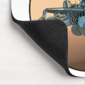Tapis De Souris Hélicoptère de dessin (Coin)