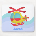Tapis De Souris Hélicoptère mignon et coloré pour enfants<br><div class="desc">Les enfants, en particulier les garçons qui aiment l'avion et l'aviation vont adorer ce jouet mignon et coloré comme l'hélicoptère qui vient dans les couleurs vives du jaune, rouge et bleu. Un design chopper adorable et attrayant pour les tout-petits et les enfants pour leurs anniversaires ou occasions spéciales. Personnalisez facilement...</div>