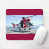 Tapis De Souris Héliport Mousepad (Avec souris)