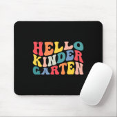 Tapis De Souris hello kindergarten teacher back to school Ret (Avec souris)