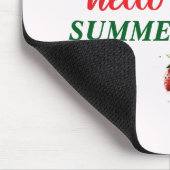 Tapis De Souris Hello Summer | Strawberry Cocktail Mouse Pad (Coin)