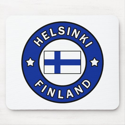 Tapis De Souris Helsinki Finlande (Devant)