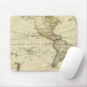 Tapis De Souris Hémisphère occidental 11 (Avec souris)
