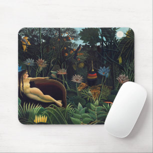 Tapis De Souris Henri Rousseau's The Dream (1910) Mouse Mat