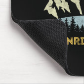 Tapis De Souris Henrietta New York Mountain Sunset Sunrise Ny  (Coin)