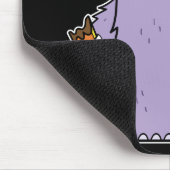 Tapis De Souris Henry aime le chocolat - Mousepad (Coin)