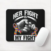 Tapis De Souris Her Fight Is (Avec souris)