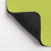 Tapis De Souris Herbe citron vert clair de couleur solide (Coin)