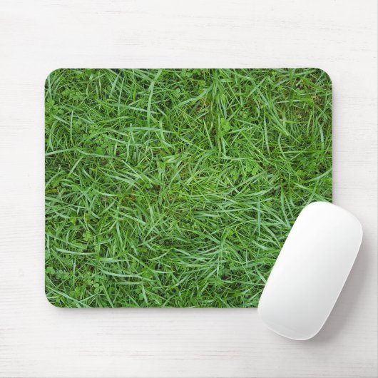 Tapis De Souris Herbe verte humide (Avec souris)
