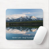 Tapis De Souris Herbert Lake, Alberta, Canada mousepad (Avec souris)