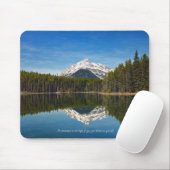 Tapis De Souris Herbert Lake, Banff NP, Canada (Avec souris)