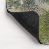Tapis De Souris Herbes et papillons par Vincent van Gogh (Coin)