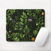 Tapis De Souris Herbes Vert Foncé (Avec souris)