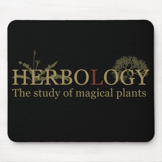 Tapis De Souris Herboriste Herbes Plantes Magiques Herboristerie (Devant)