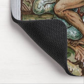 Tapis De Souris Hercule et le vieil homme de la mer (Coin)