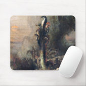Tapis De Souris Hercule et l'hydre de Lernaean (Avec souris)