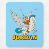 Tapis De Souris Hercules Riding Pegasus Mouse Pad (Devant)